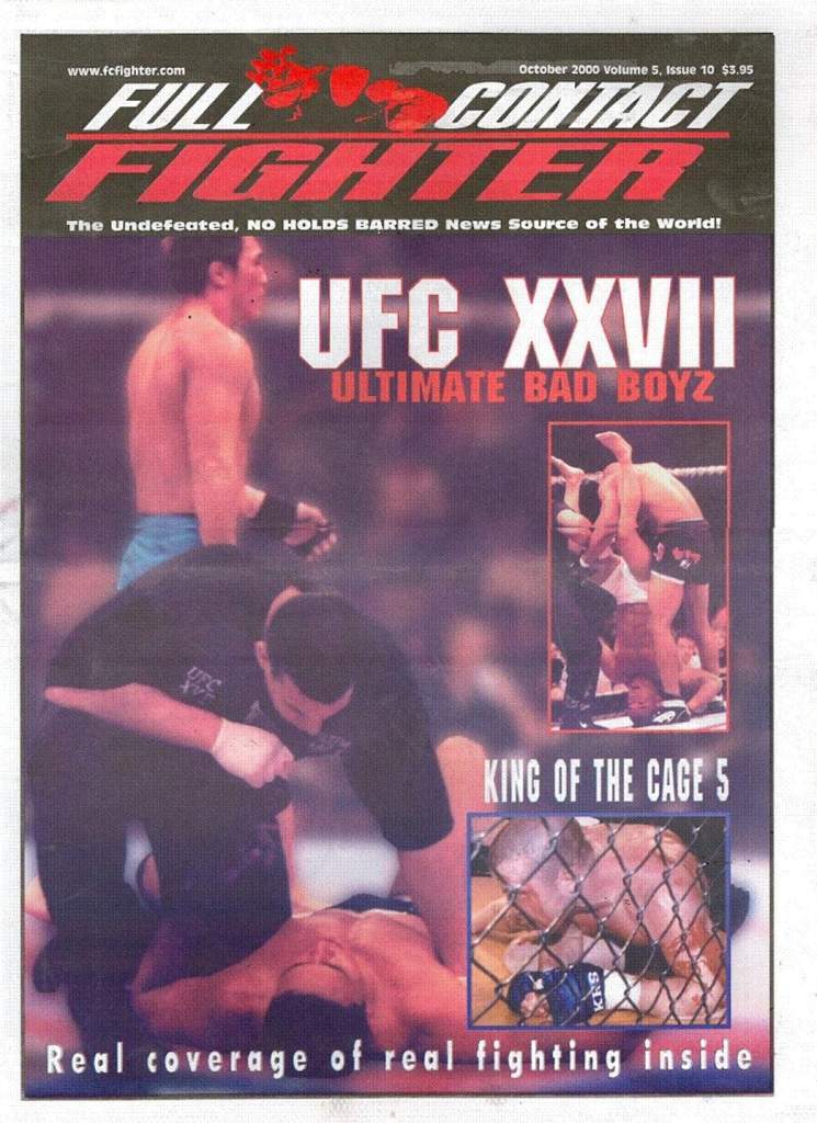 10/00 Full Contact Fighter Newspaper